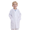Mifengda Doctor Scientist Lab Coat For Kids Children Scientist Doctor Costume Dress Up Coat For Boys Girls Halloween Costume Role Play