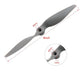 SoloGood 8PCS CCW Gemfan APC Nylon Propeller 9060 Prop for RC Airplane with Adapter Rings