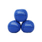 Zeekio Galaxy Juggling Balls - enhanced 12 Panel Genuine Leather Balls - 130g - 67mm - Pack of 3 (Blue)
