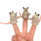 Mcphee 3 Pack Finger Possums Finger Puppets