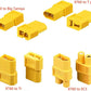 Amass XT60 Male to Connector Deans T/Tr / EC3 /Big Tamiya Plug Female Converter Adapter for RC Lipo Battery