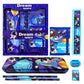 Fete Propz Space Stationary Kit For Boys  7 Pcs Blue Stationary Items For Boys Pencil Boxwalleteraser And Sharpener Return Gift