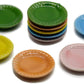 10 Mixed 4 Colour Cearmic Plate Dish Bowl Dollhouse Miniatures Food Kitchen 1 Shop for You