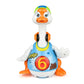 Woby Baby Musical Toy Dancing Singing Talking Walking Hip Hop Swing Goose Cool Educational Toy Gift For 1 2 3 Year Toddlers Kids Boys Girls