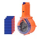 25 Round Drum Magazine for Nerf N-Strike advanced Series with 30 Refill Darts