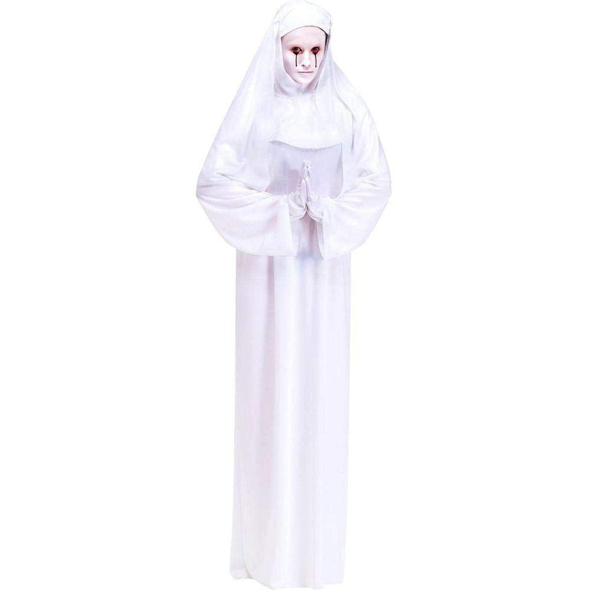 Fun World Womens Sister Scary Costume, One Size, White
