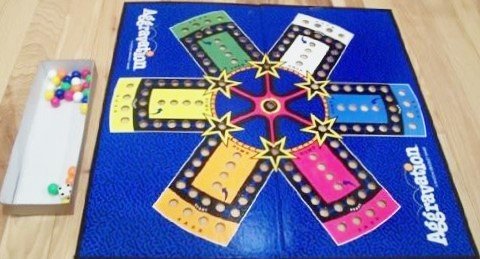 Aggravation Board Game 1989 Edition