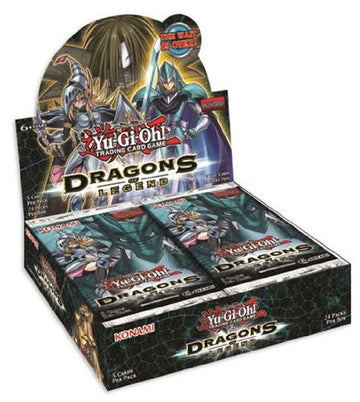 Konami Yu-Gi-Oh! TCG Dragons of Legend Booster Pack - Collectible Trading Card Game Expansion