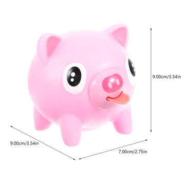 Adorable Screaming Latex Desk Teenagers Toy Play Decompression Animal Toy， Toystongue Pig Children Ball Interesting Kids Games Piggy Adults Fun Pressure