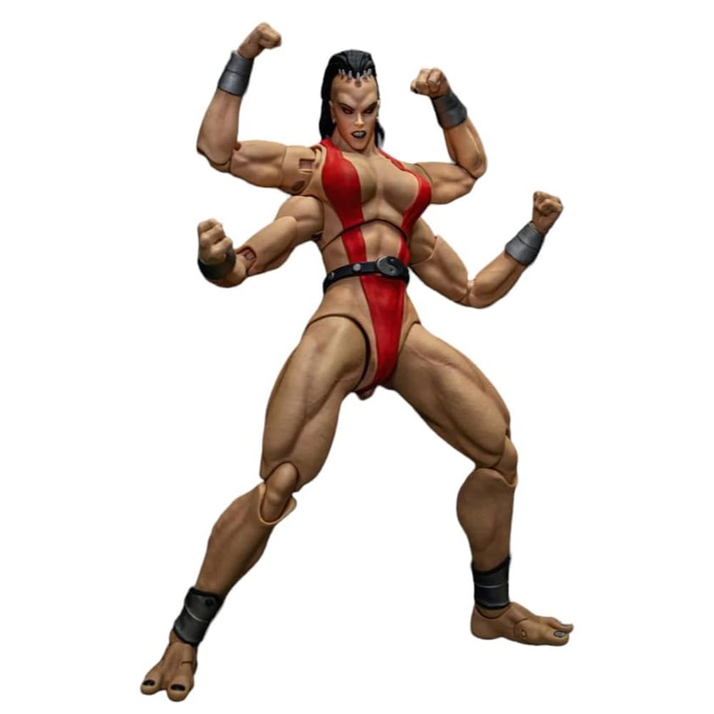 Storm Collectibles Mortal Kombat Sheeva Action Figure 1/12 Scale Red, Model STM87267, Plastic Material