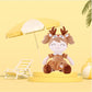 Gloveleya Plush Baby Doll Baby Girl Gift Spring Girl Elk Dolls Kids Plush Deer Toy Brown 16'