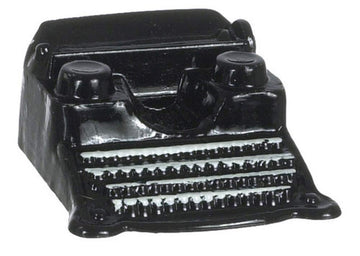 Dollhouse Miniature Black Typewriter