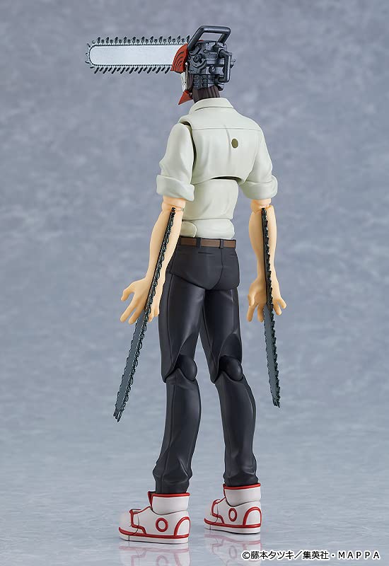 Max Factory figma Denji Figure - Chainsaw Man - 150mm Red Plastic Model M06861