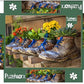 Puzelworx 1000 Piece Jigsaw Puzzle Educational Puzzle Family Game Gift For Adults And Kids (Shoe Flower Pot)