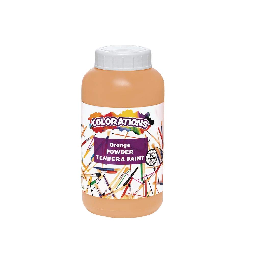 Colorations CPTOR Powder Tempera, Orange - 1 lb.
