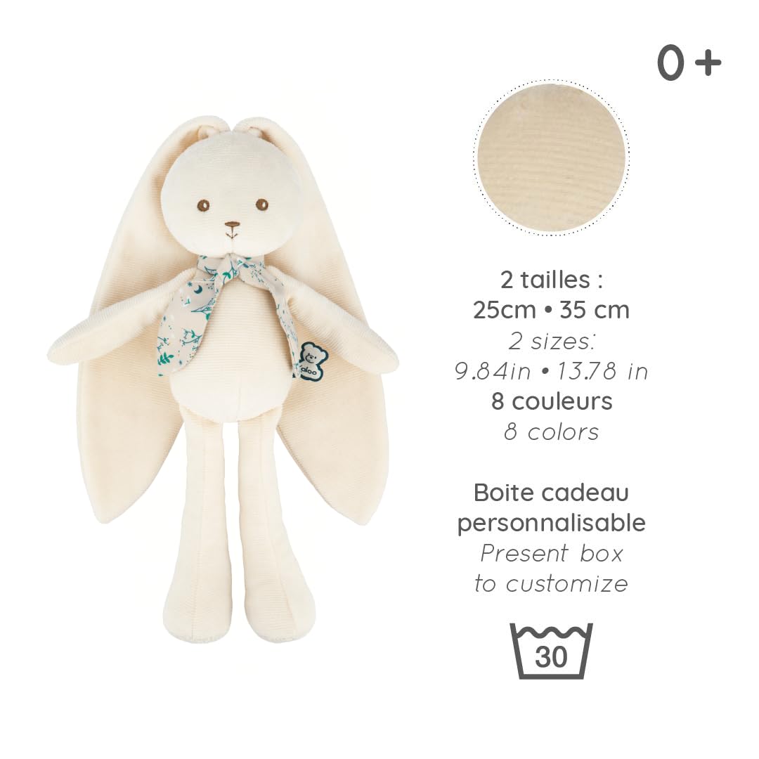 Kaloo Lapinoo Cream Rabbit Soft Toy - Ages 0+ - K969946