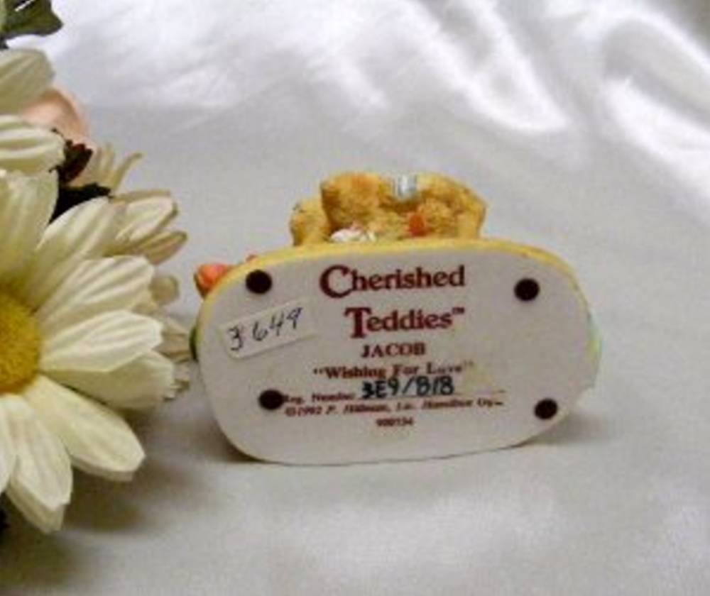 Cherished Teddies - Jacob 'Wishing For Love' - By Enesco # 950734