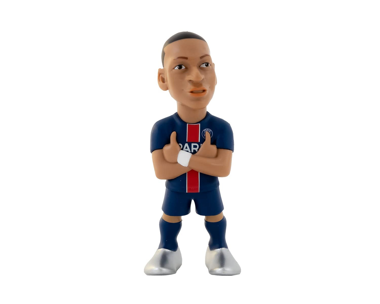 MINIX COLLECTIBLE FIGURINES - Kylian Mbapp  , Official PSG, Sports Collectable 12 cm Figurine, Unique Soccer Gift for All Ages,