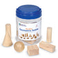 Learning Resources Geometric Solids, Wooden Shapes, Set Of 12 Geometric Shapes, Ages 6+, Multi-Color