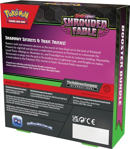 Pokemon Tcg: Scarlet And Violet Shrouded Fable Booster Bundle