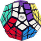 Bokefenuo Qy Megaminx 3X3 Cube Sculpted Black Qy Qiheng Pentagonal Dodecahedron Speed Puzzle Cube Toys For Kids