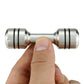 Finger Dumbbell Spinners, 2 In 1 Fidget Toys Adults, Metal Fidgets, High Resilience Thumb Button, Adhd Stress Relief, Gifts For