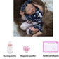 Zlgkjk Reborn Baby Dolls, 18' Realistic Newborn Baby Dolls Girl With Soft Vinyl Silicone Full Body, Lifelike Sleeping Baby Dolls For Girls, Reborn Baby Doll Gift Set For 3+ Year Old Kids