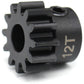 Hot Racing NSG12M15 12t Mod 1.5 Hardened Steel Pinion Gear 8mm Bore