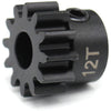 Hot Racing NSG12M15 12t Mod 1.5 Hardened Steel Pinion Gear 8mm Bore
