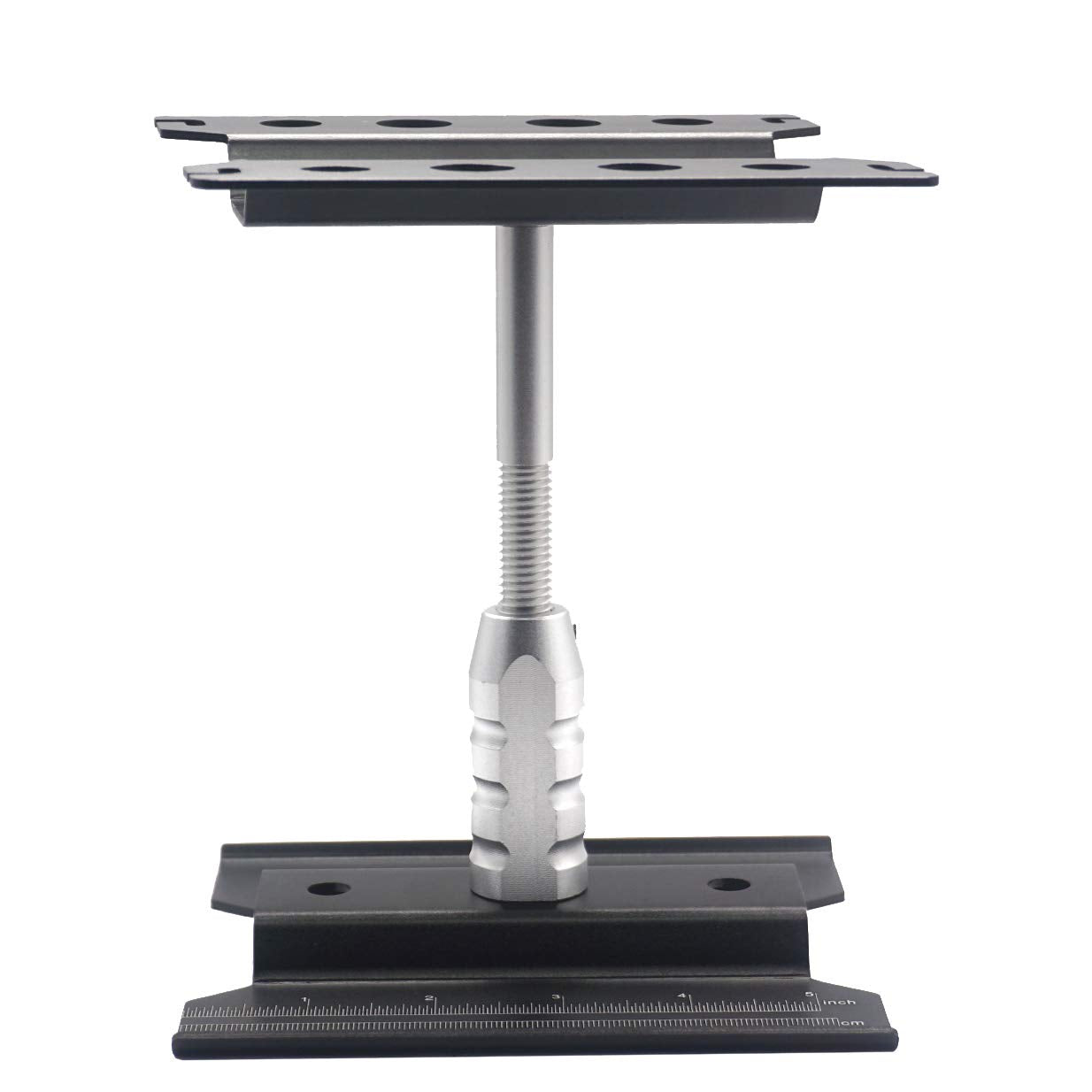 Vgoohobby RC Aluminum Alloy Work Stand Repair Workstation 360 Degree Rotation Lift Compatible with Traxxas Axial SCX10 HSP HPI 1