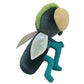 Spider Plush 6.9 Inch Jumping Spider Stuffed Animal Plush Toy Soft Cute Spider Plushie Gift For Kids (C)
