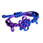 Poymium HUNTERX Cosplay Anime Costume Accessories Two-color Woven Bracelet Jinu Wristband Halloween Outfits