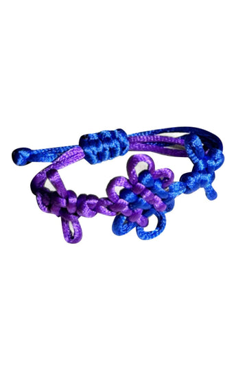 Poymium HUNTERX Cosplay Anime Costume Accessories Two-color Woven Bracelet Jinu Wristband Halloween Outfits