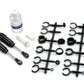 Traxxas 2660 Hard-Anodized, PTFE-Coated Big Bore Shocks with TiN shafts, Long (pair)