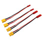 2pairs XT30 Plug to JST Connector Male Female 20AWG Silicone Cable Wire Adapter for RC FPV ESC Speed Controller Lipo Battery Cha