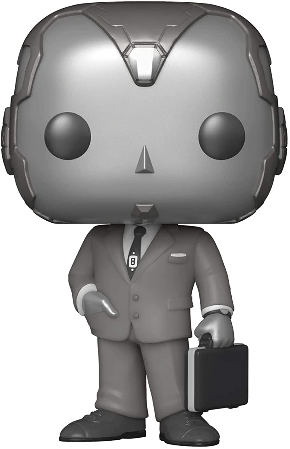 Funko Pop! Wandavision - Vision 50S Black And White Chase Figure With Robot/Andriod Head
