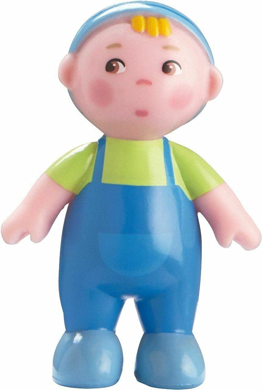 HABA Little Friends Babies Marie & Max - 2.5 Twin Baby Dollhouse Toy Figures (2 Piece Set)