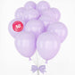 House Of Party Pastel Purple Party Balloon - 100 Pcs | 5/10/12 Inch Latex Balloons With Different Sizes Pack For Birthday, Weddi