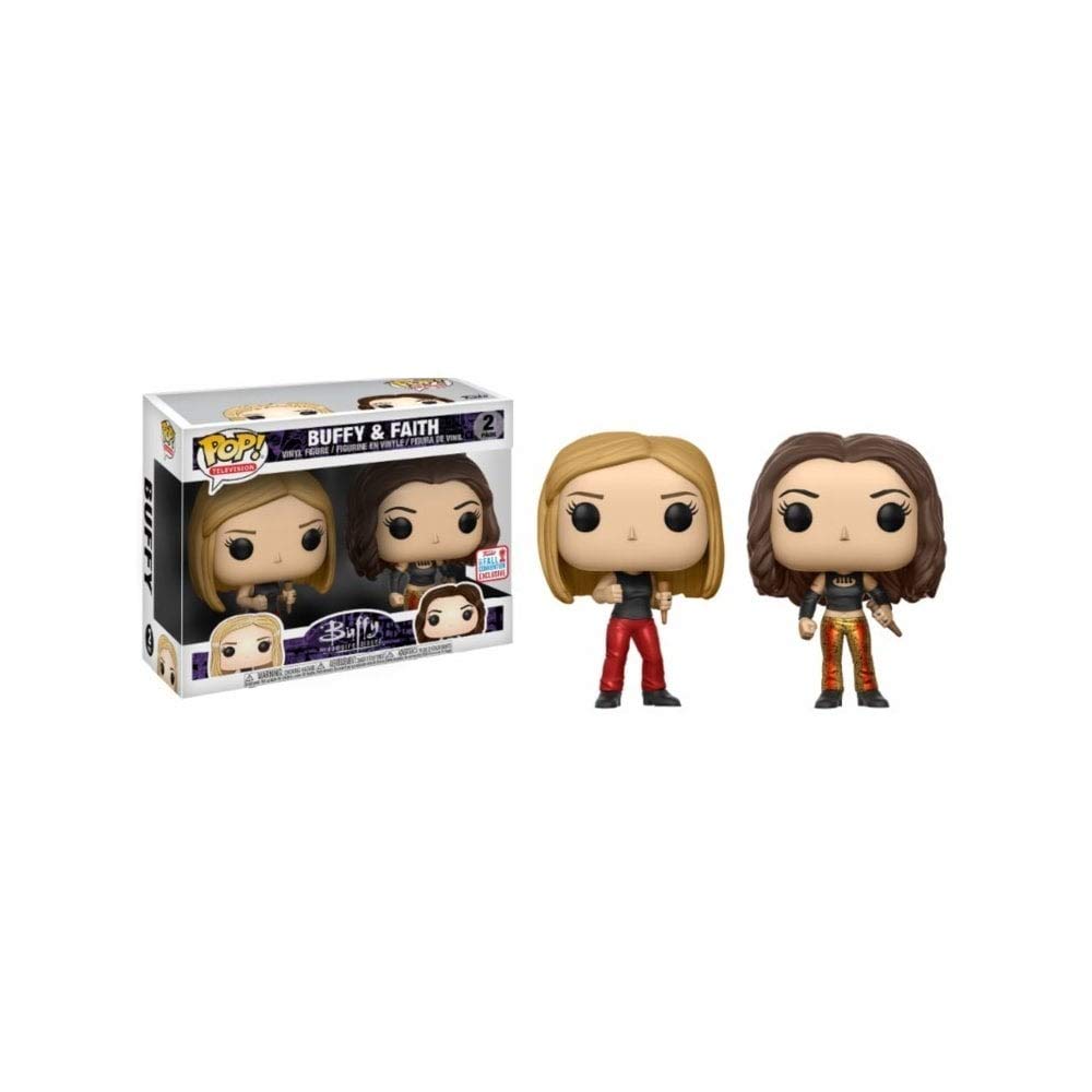 Funko Pop! Buffy The Vampire Slayer - Buffy and Faith 2-Pack (Fall Convention 2017 Exclusive) Multicolor Vinyl Model 889698145893