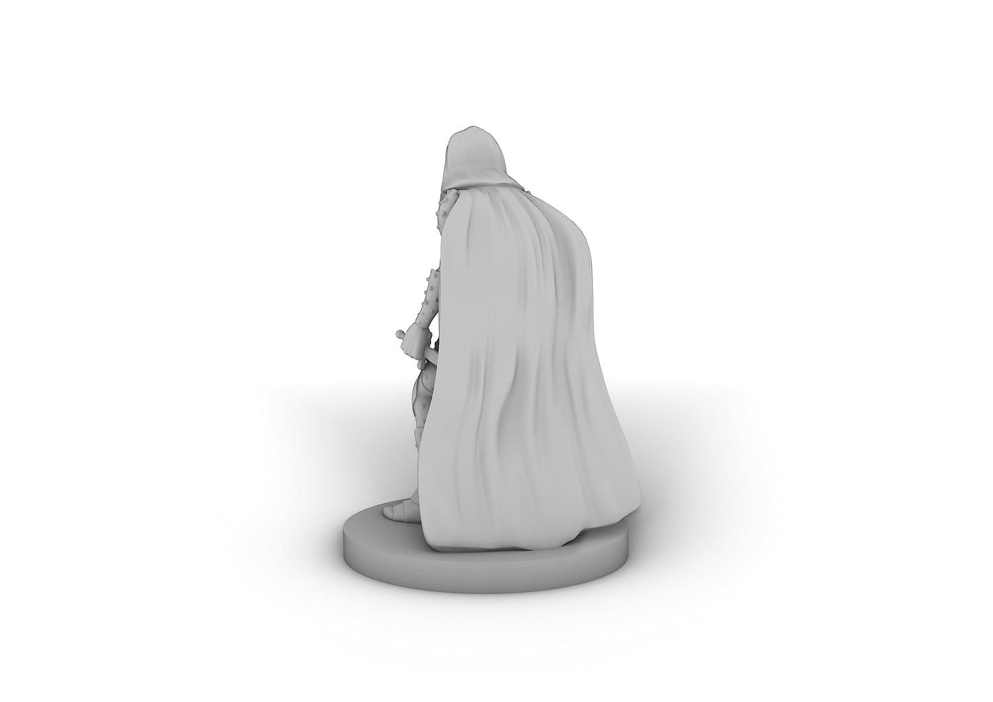 Human Female Rogue 4 Tabletop Dnd Gaming Miniature