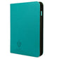 Card Guardian 9 Pocket Premium Trading Card Binder - Teal, Zippered, 30.5cm x 24.5cm, Compatible with Yugioh & MTG Cards