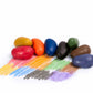 Crayon Rocks, Crayons in a Rock Shape, 8 Count, Tripod Grip Made For Handwriting Development in Kids and Toddlers, Fun & Educati