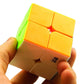 BestCube Qidi 2x2 Speed Cube - Stickerless ABS Puzzle Cube, Compact Design