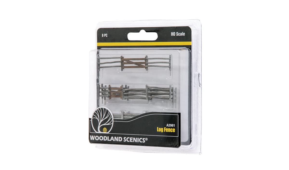 Woodland Scenics A2981 Ho Log Fence
