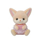 Calico Critters Fennec Fox Twins, Set Of 2 Collectible Doll Figures