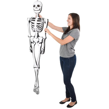 ZH-SKEL6 Party Supplies, 6 ft, White, black