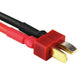 OliYin 3pcs Male Deans T-Plug to Female EC5 Losi Connector Adapter with 14awg 1.96inch Wire for Brushless LiPO Battery(Pack of 3