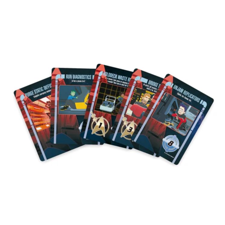 Star Trek: Lower Decks Buffer Time Card Game - Complete Assignments in a Push-Your-Luck Strategy Game for Kids & Adults, Ages 14