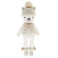 Cuddle + Kind Stella The Polar Bear Regular 20'' Hand-Knit Doll - 1 Doll = 10 Meals, Fair Trade, Heirloom Quality, Handcrafted I
