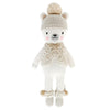 Cuddle + Kind Stella The Polar Bear Regular 20'' Hand-Knit Doll - 1 Doll = 10 Meals, Fair Trade, Heirloom Quality, Handcrafted I